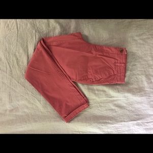 Pink Gap chino pants